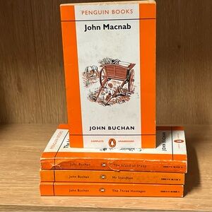 Penguin Books John Buchan Lot of 4 Collection